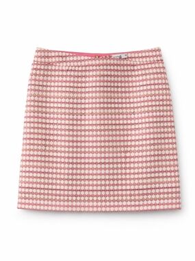 Halogen Pink Geometric Mini Skirt